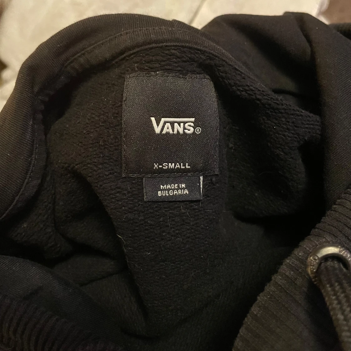 Svart hoodie från Vans - 90