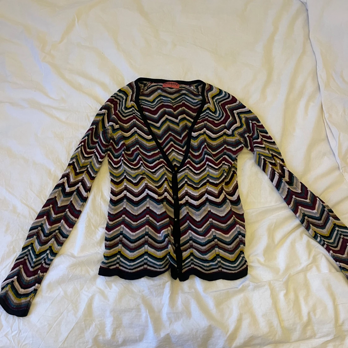 Mönstrad kofta från Missoni Lindex