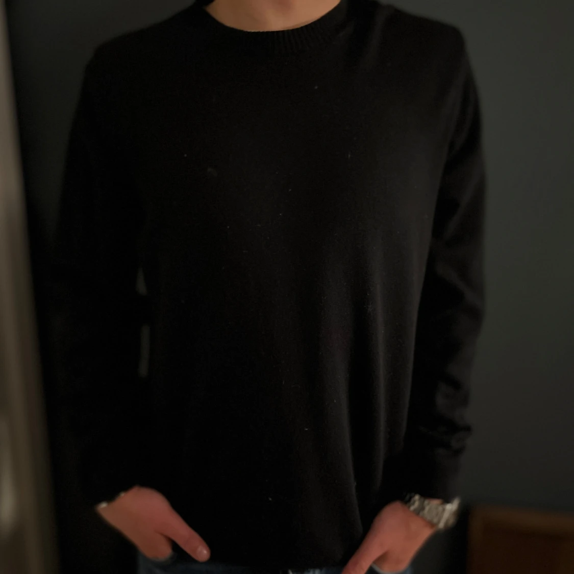 Svart Massimo Dutti tröja - 1