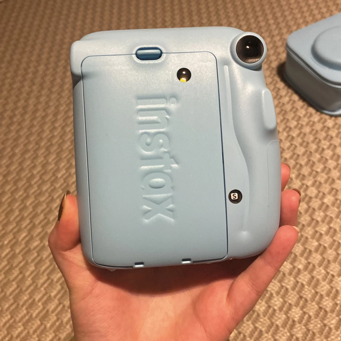 Blå Instax Mini 11 kamera med väska - 92