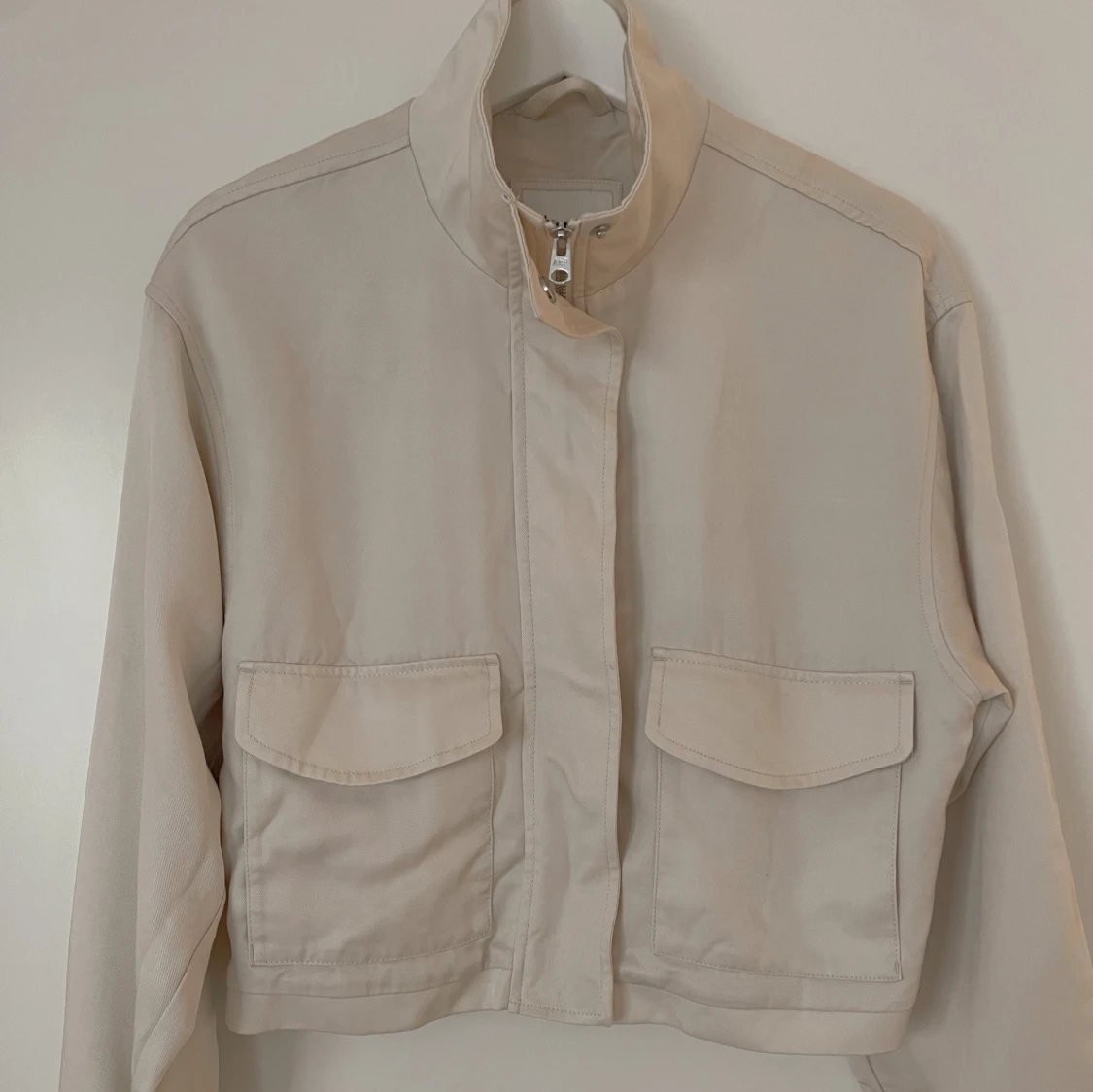 Beige kort Jacka från abercrombie & fitch  - 1