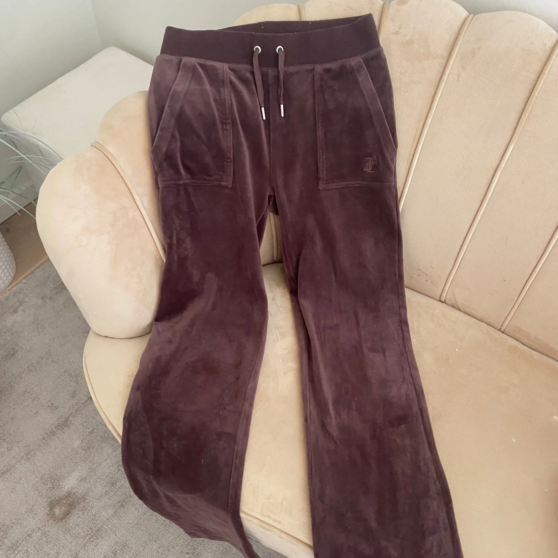 Juciy couture byxor brun  - 90