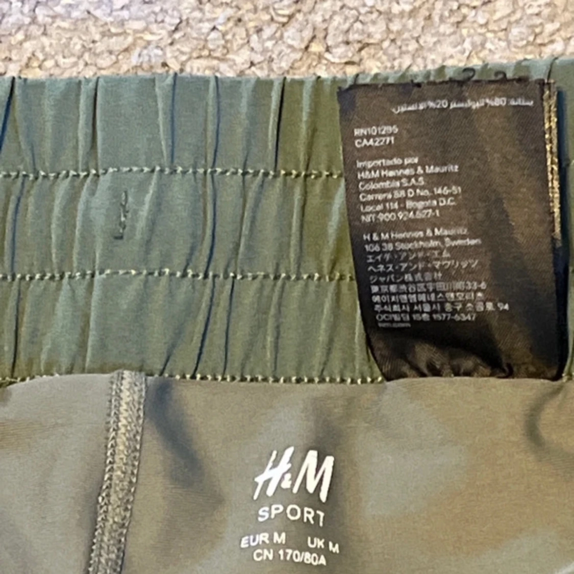 Gröna träningsshorts  - 92