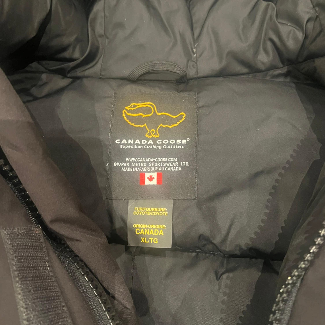 Svart dunjacka från Canada Goose - 90