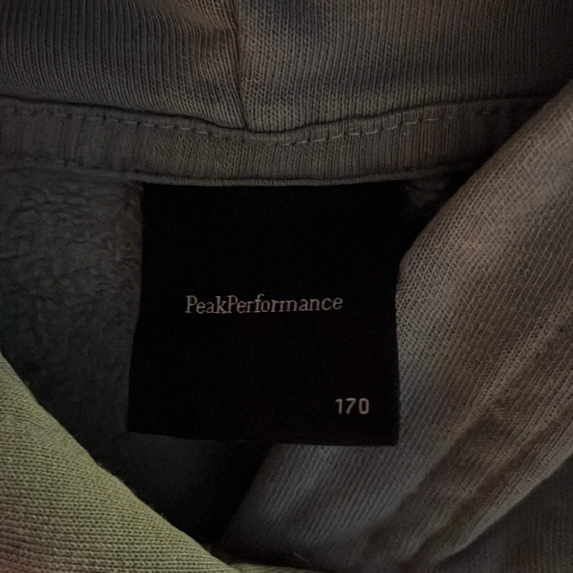 Mintgrön Peak performance hoodie - 90