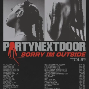 PARTYNEXTDOOR - hej jag säljer 1 partynextdoor biljett för 800kr, på fredag 25 oktober i Stockholm. Priset kan diskuteras