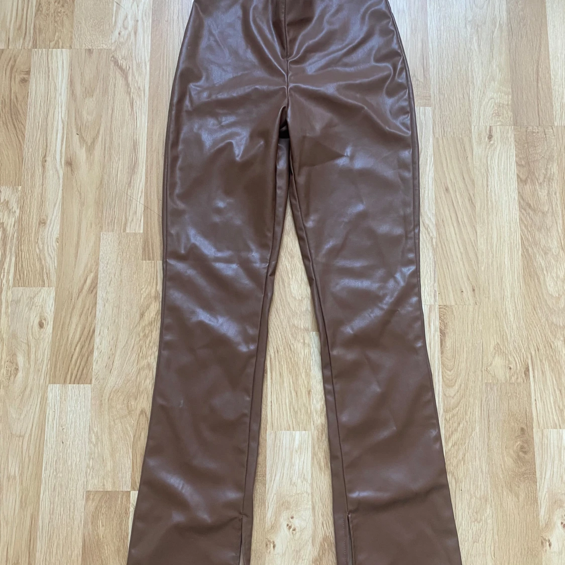 Läder byxor