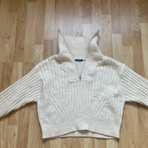 Stickad skön sweetshirt - Mysig sweetshirt 