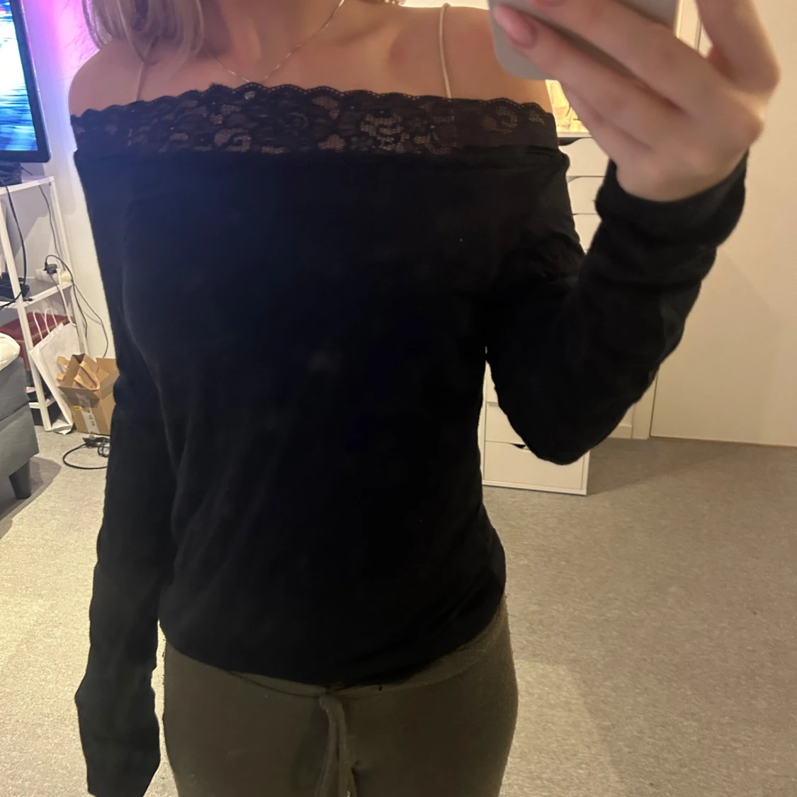 Långärmad topp - 90