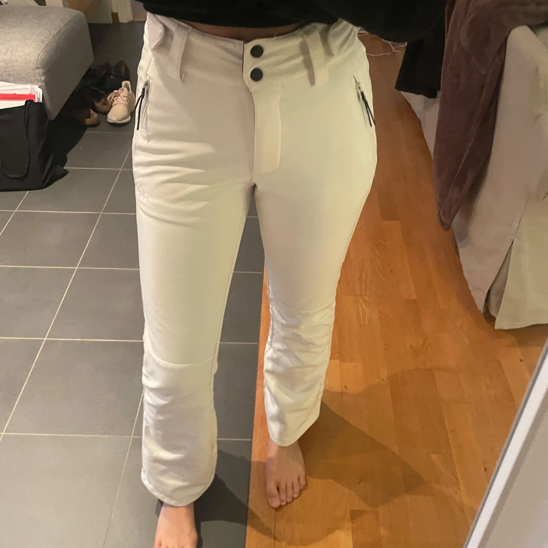 Skidbyxor vita  - 90