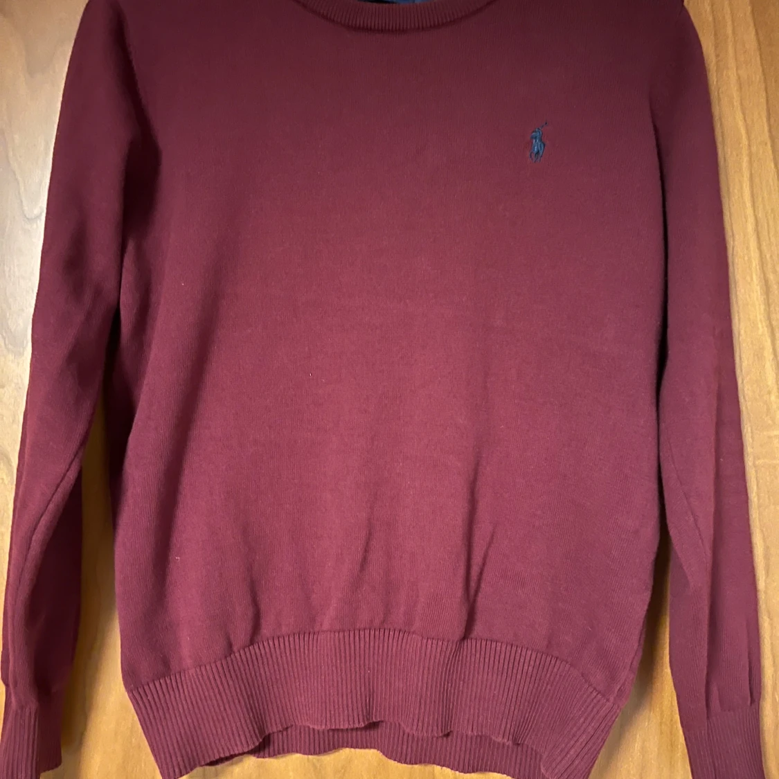 Vinröd tröja från Ralph Lauren