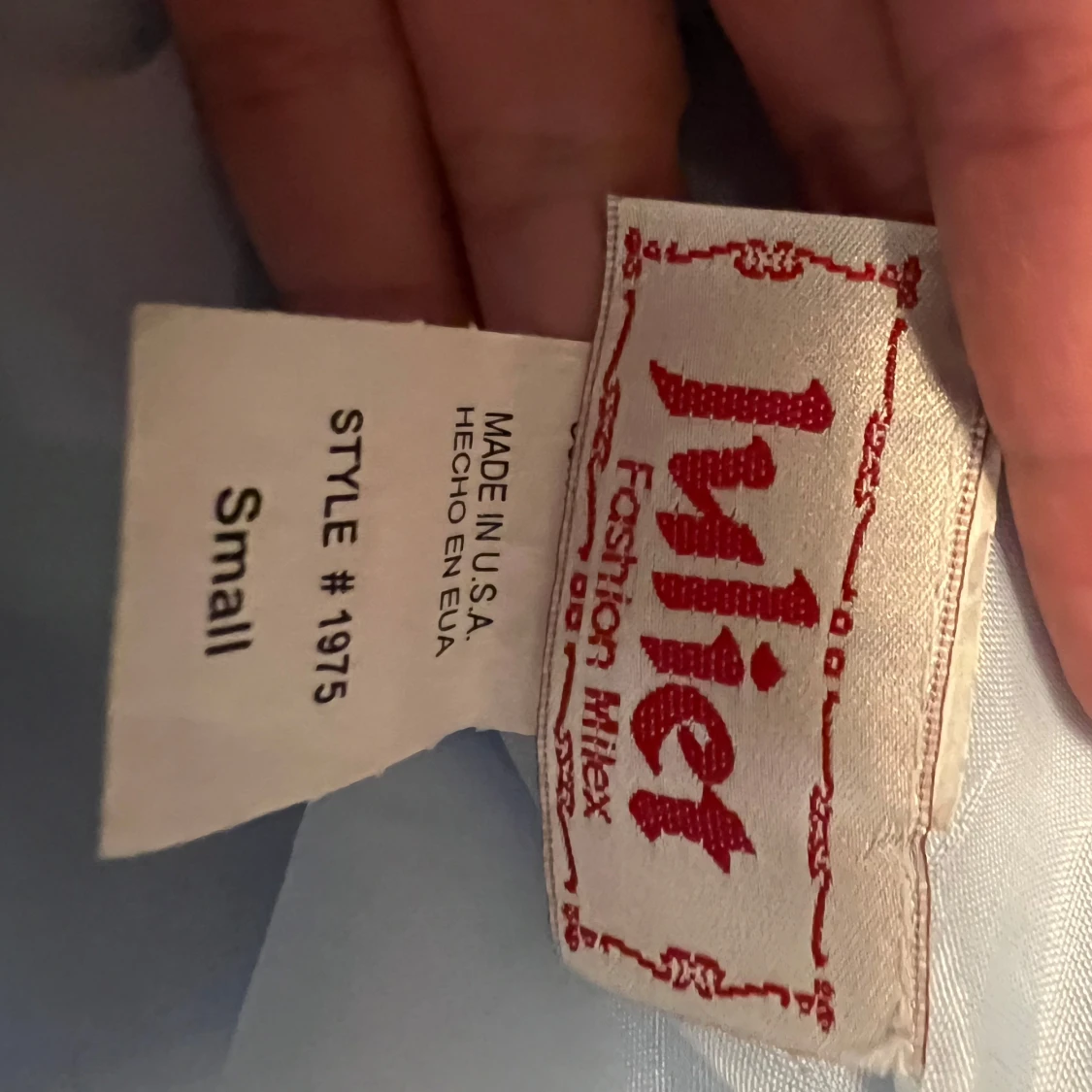 Ljusblå långklänning från Juliet - 92