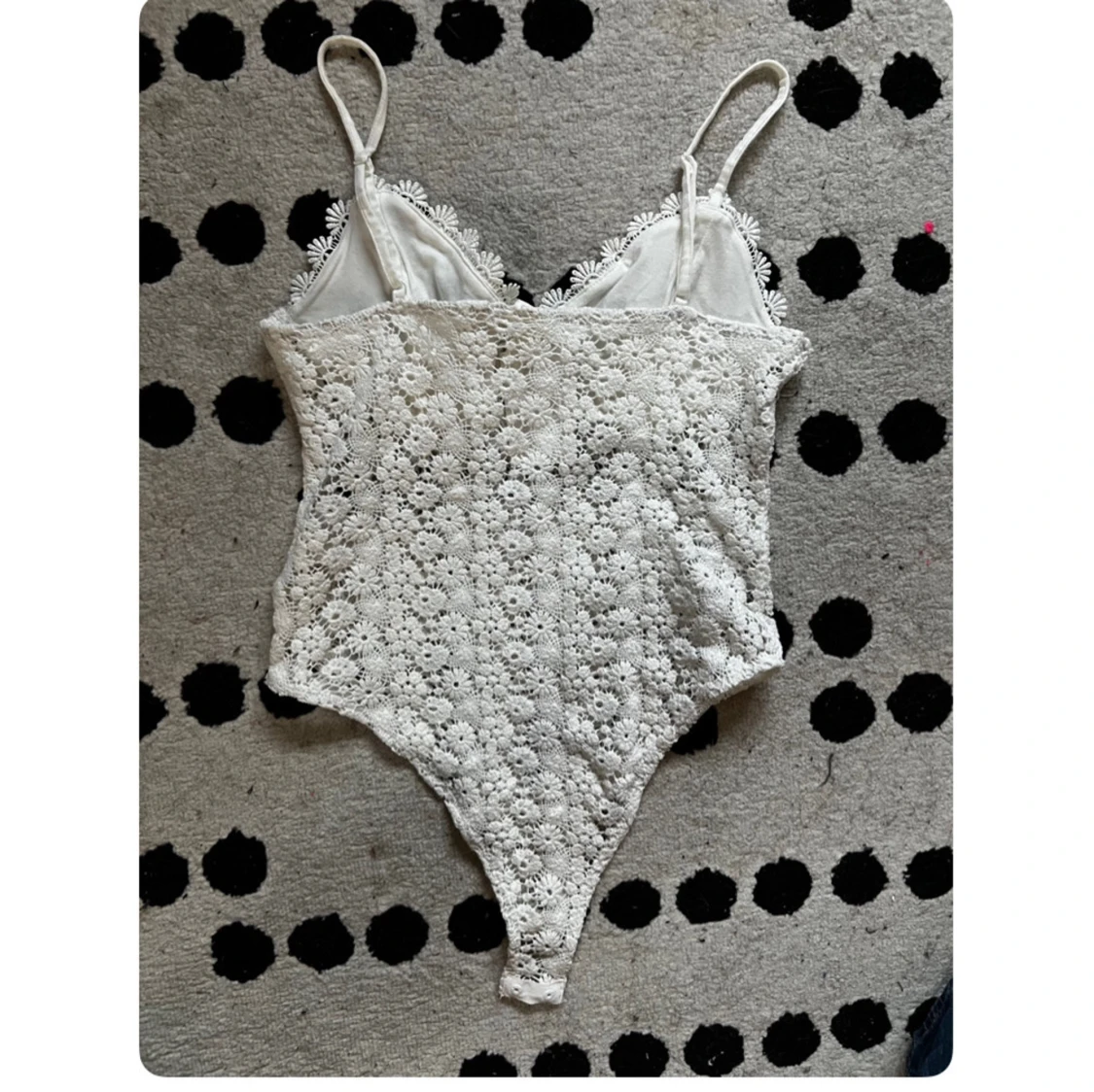 Vit spetsbody från H&M - 90