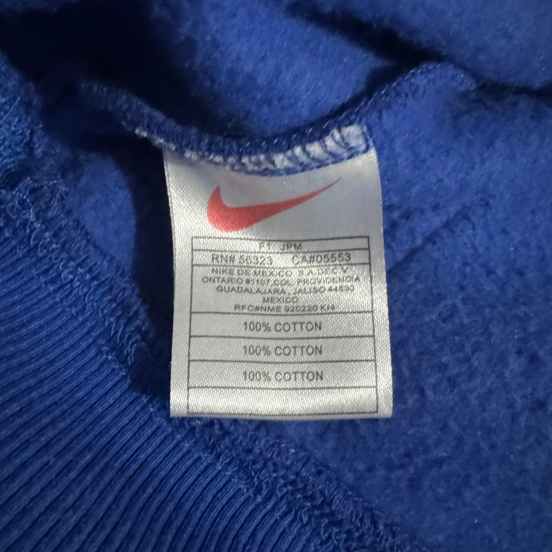 Blå hoodie från Nike - 92