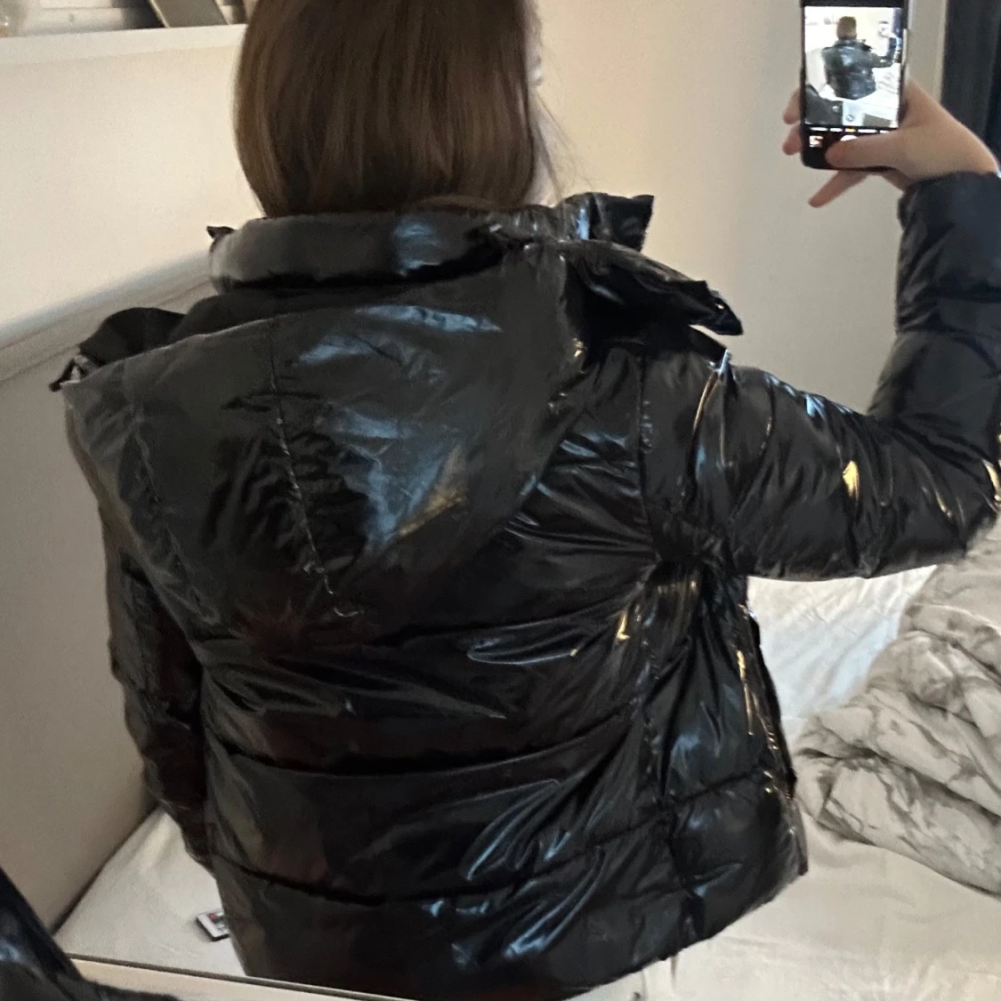 Svart pufferjacka från Calvin Klein - 90