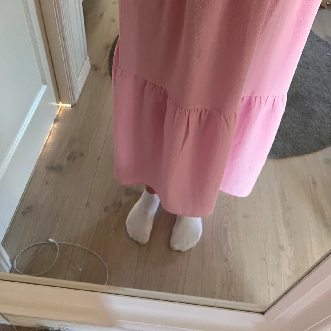 Rosa sommarklänning - 90