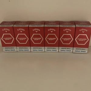 Helt nya Callaway golfbollar - 6 packet helt nya Callaway cromesoft bollar. 1 packet=50kr. 3 packet=130kr Allt för 225kr. Kontakta via funderingar 