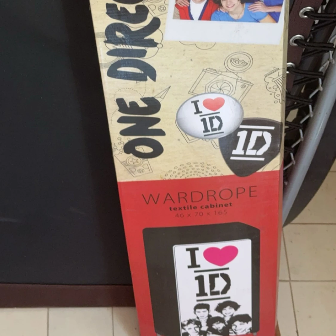 One direction garderob oöppnad 