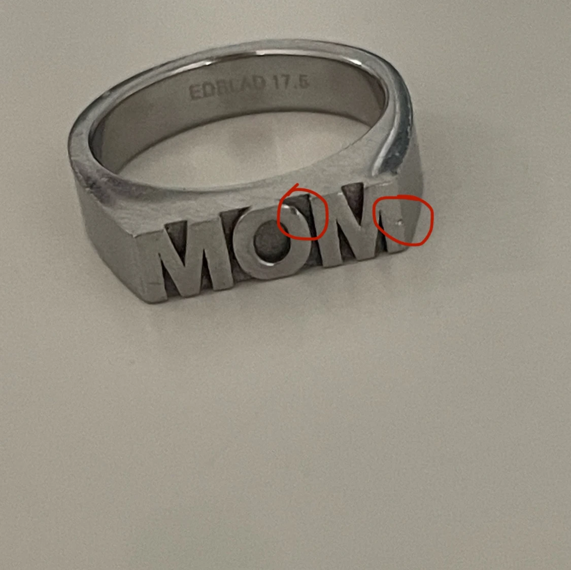 Edblad ring silver MOM - 91