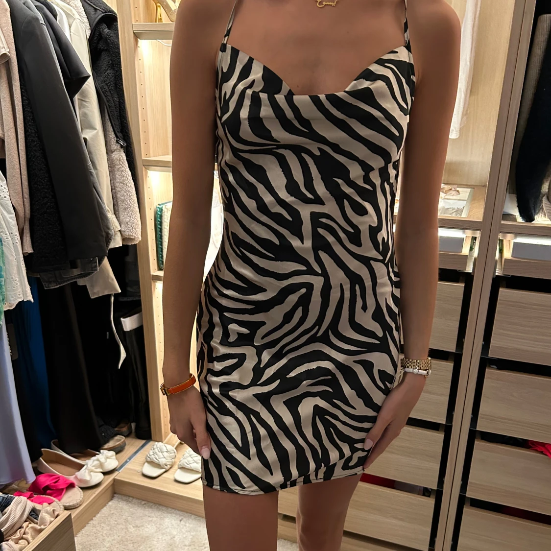 Zebra klänning  - 91