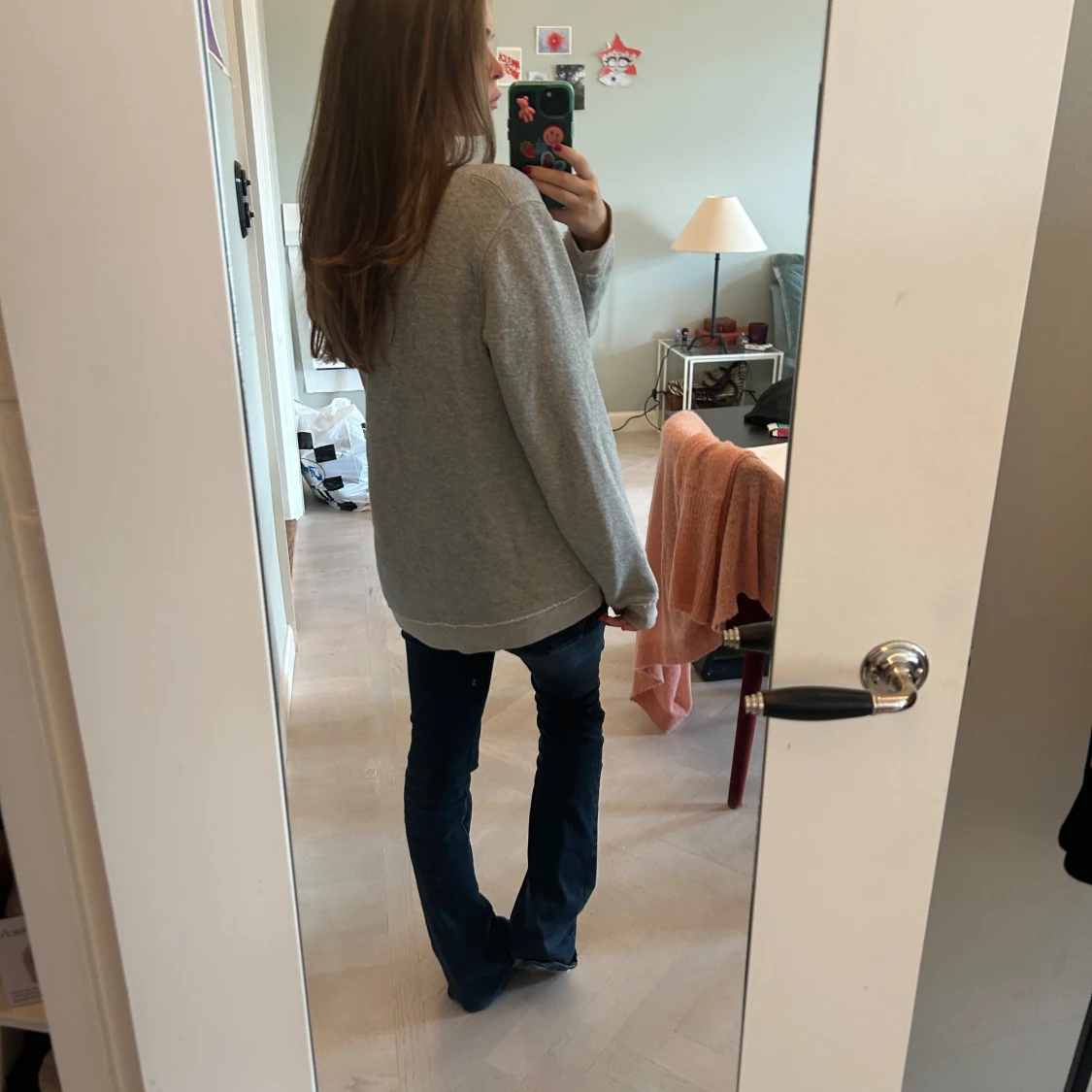 Grå sweatshirt - 91