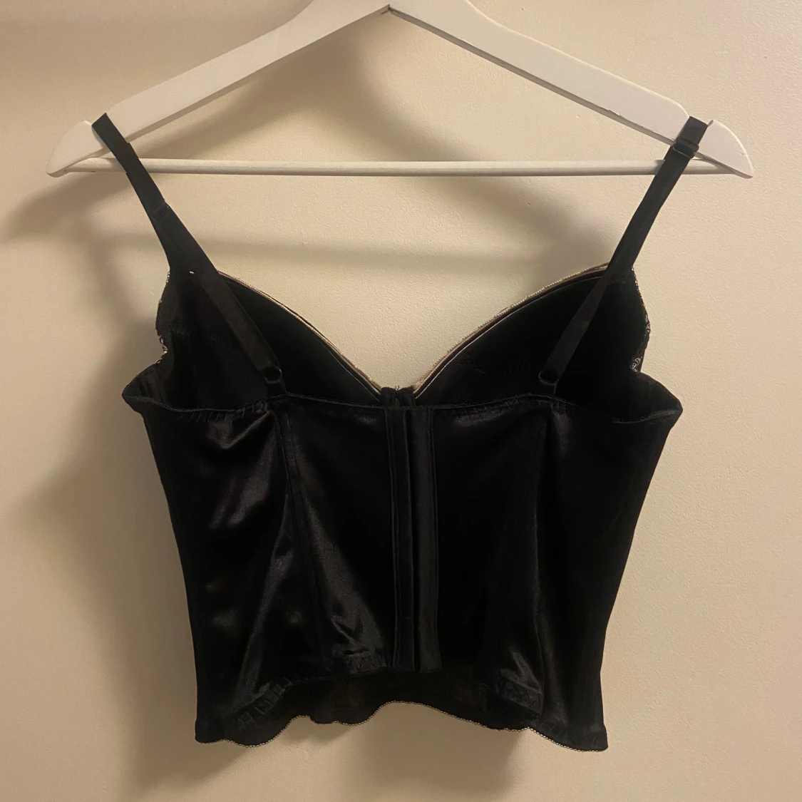 Vacker korsett topp med blomm mönster  - 91