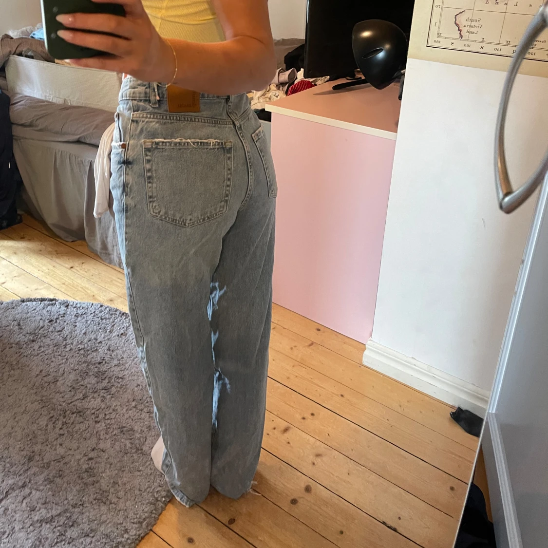 Högmidjade jeans - 91