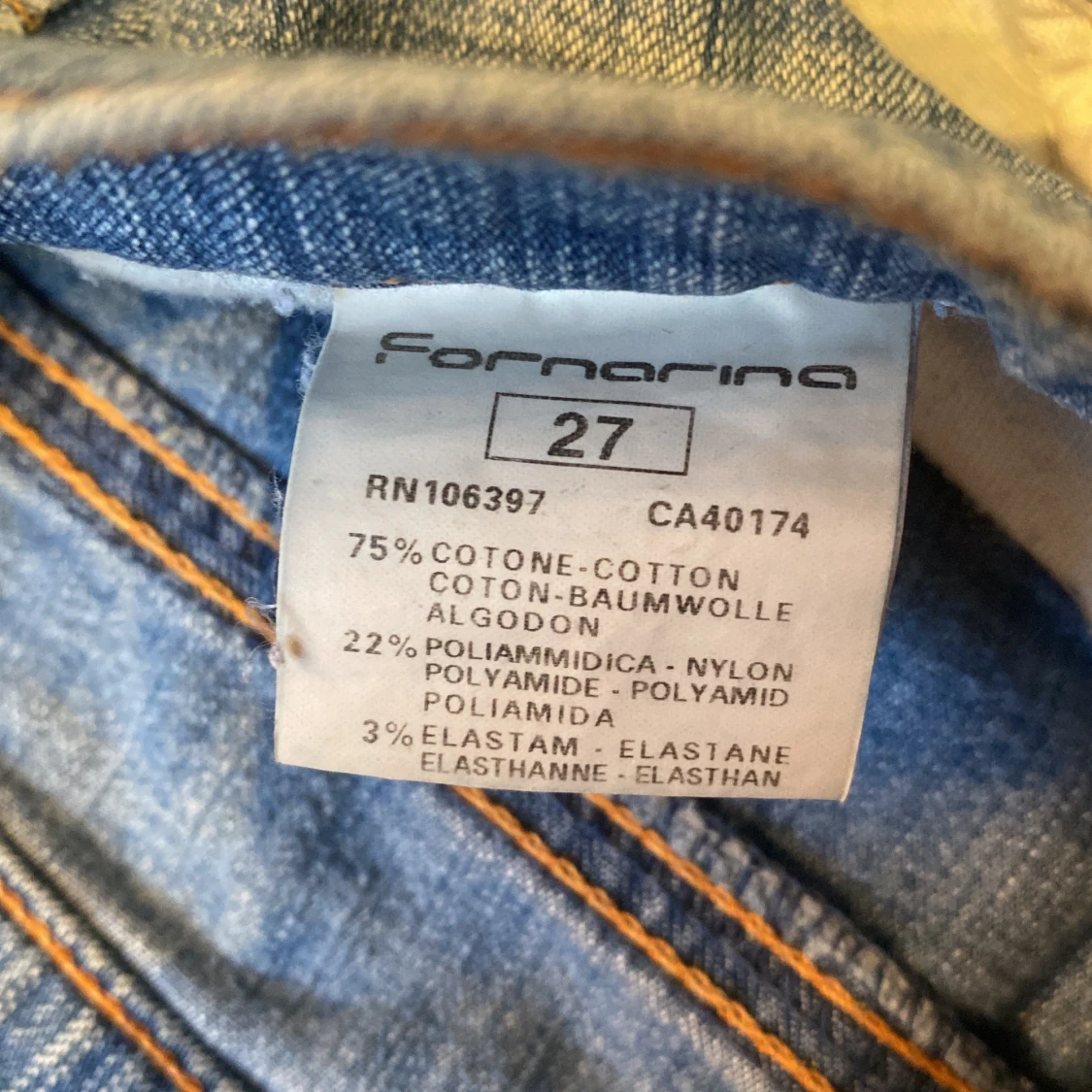 Lågmidjade jeans  - 92