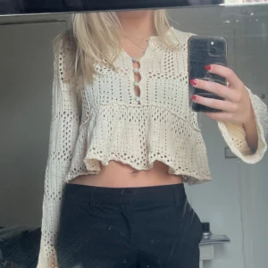 stickad topp - stickad topp, använd 1 gång