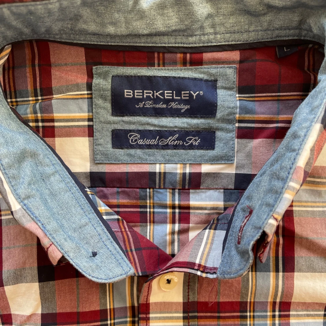 Rutig skjorta från Berkeley - 91