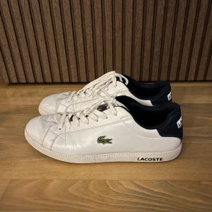Lacoste skor - Vita Lacoste skor i skinn. I storlek 41