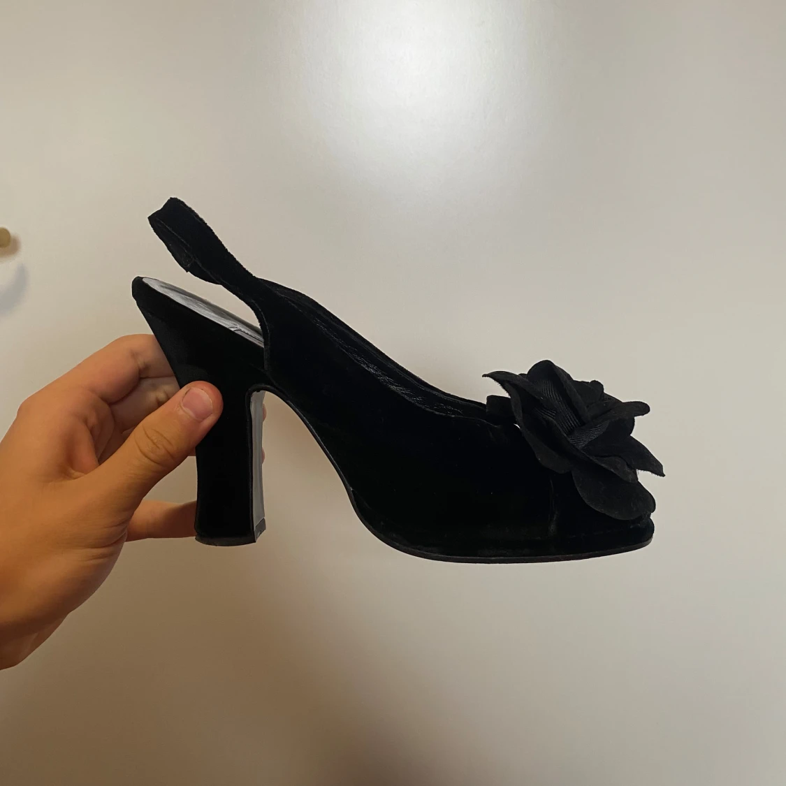 Svarta Mocka klackar Sonia Rykiel - 90