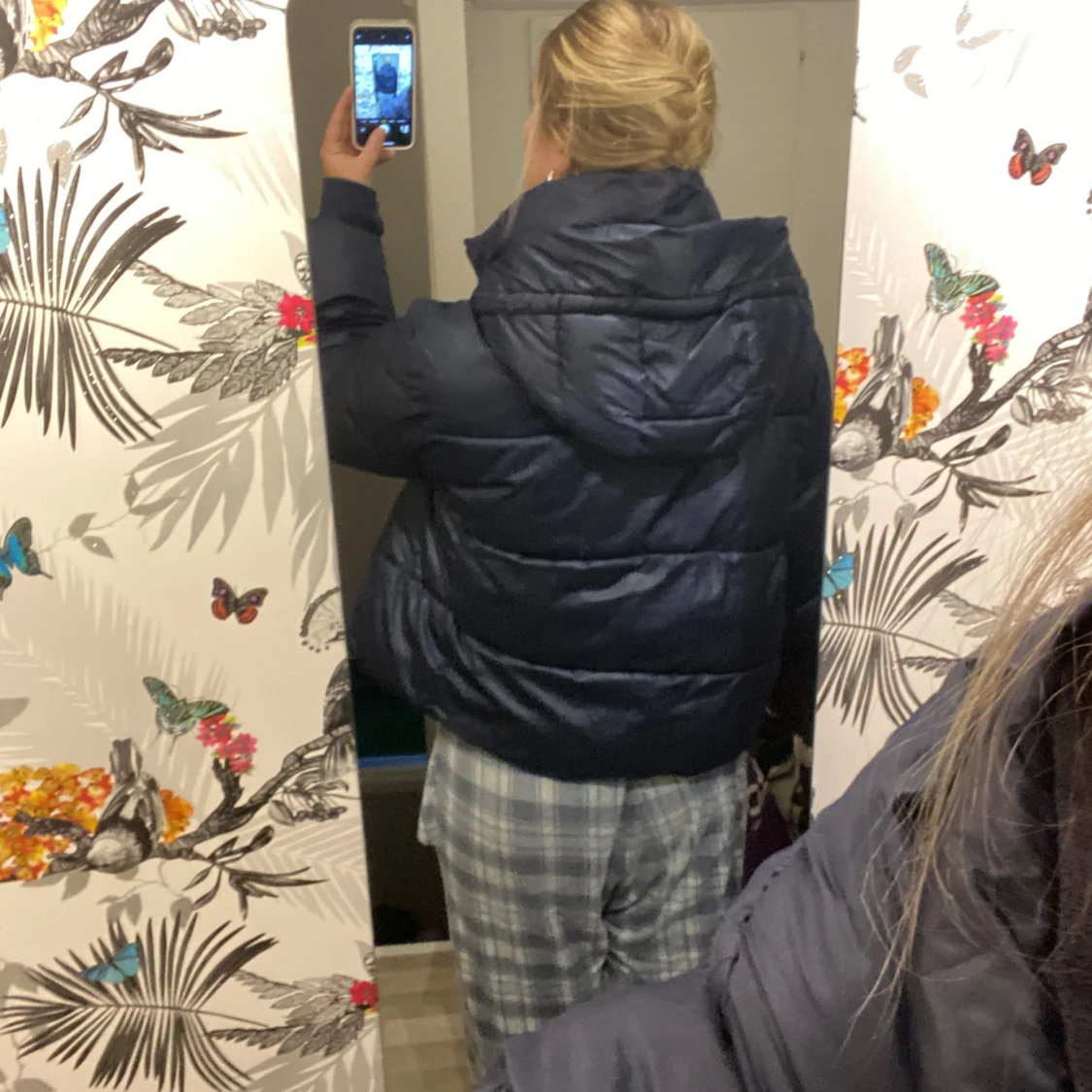 Mörkblå Vinter jacka - 92