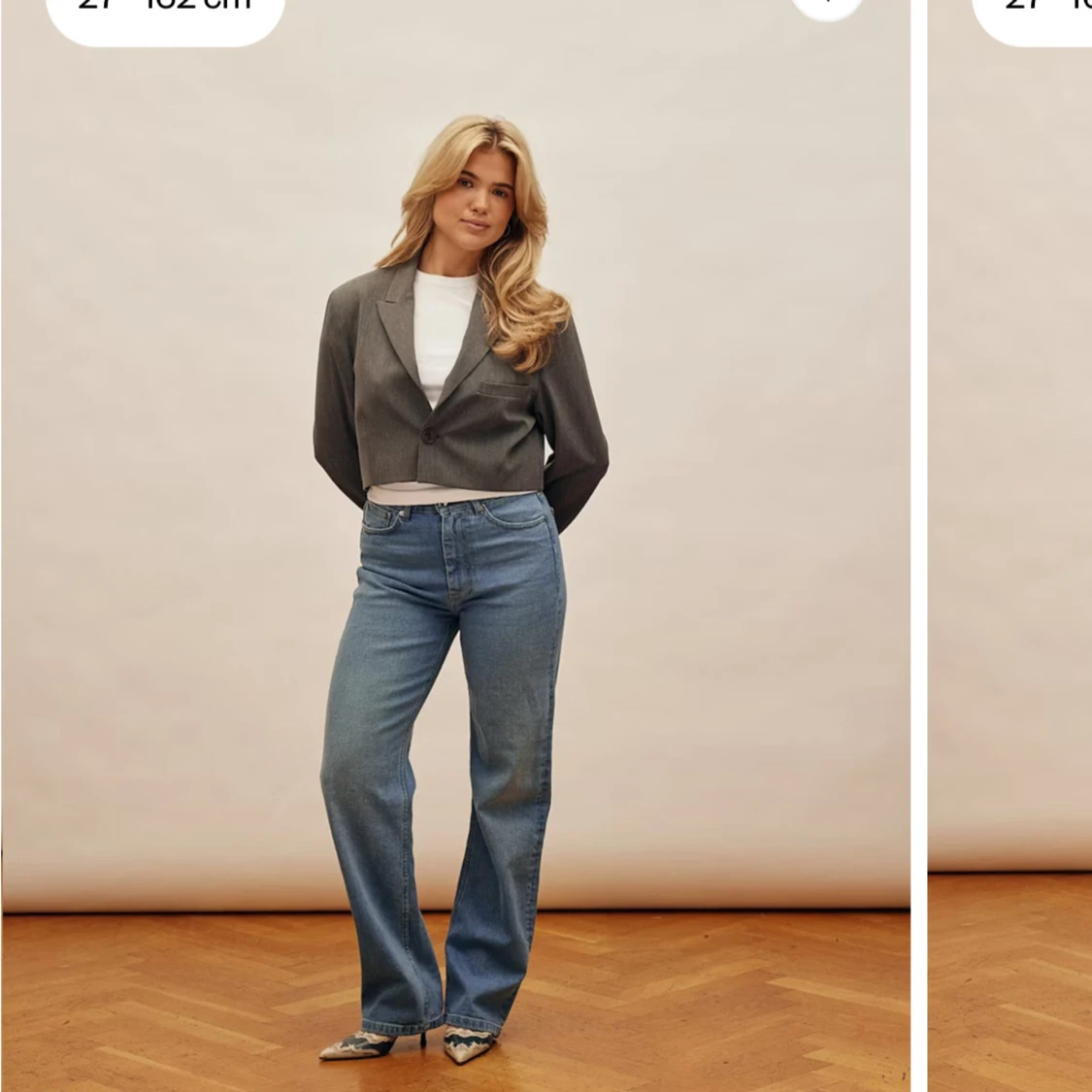 Djerf Avenue Straight Jeans blue