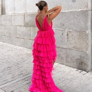 Rosa tyllklänning NA-KD  - Superfin klänning från NA-KD Oanvänd med lappar kvar💕 Storlek 38