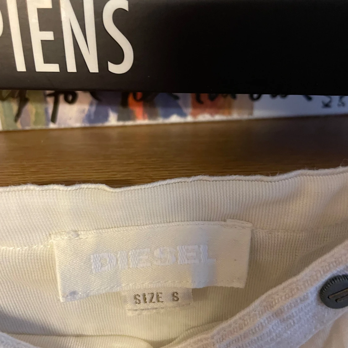 Vit topp med tryck från Diesel - 3