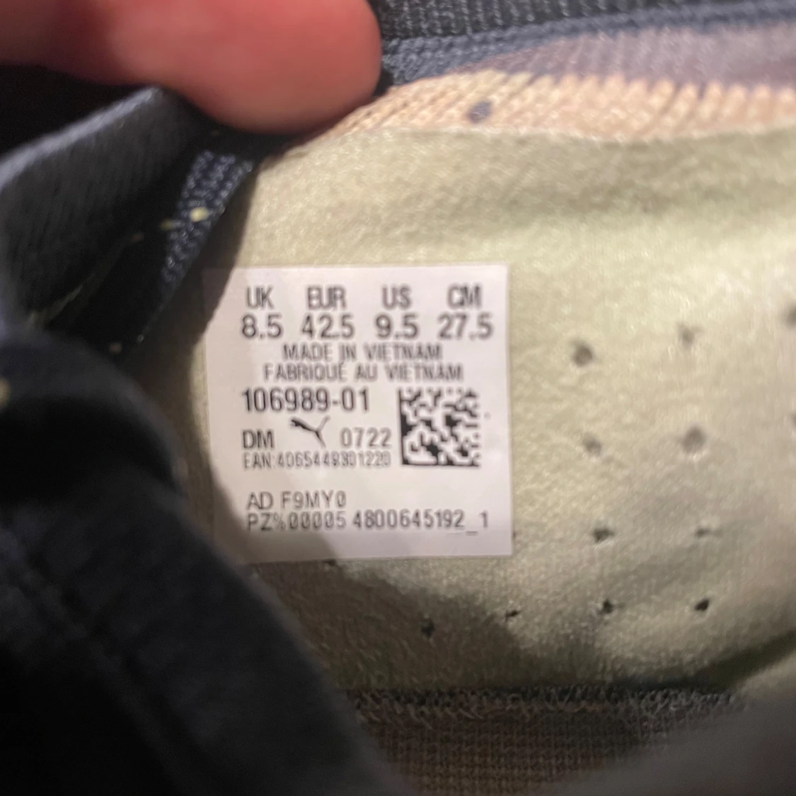 Svarta fotbollsskor från Puma - 92