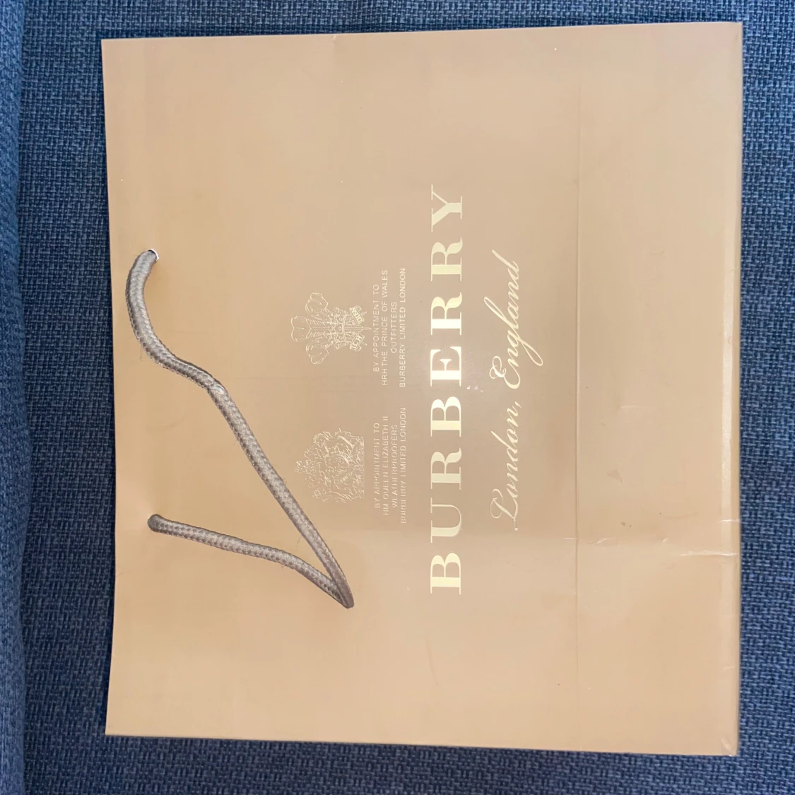 Två sidig Burberry bälte 