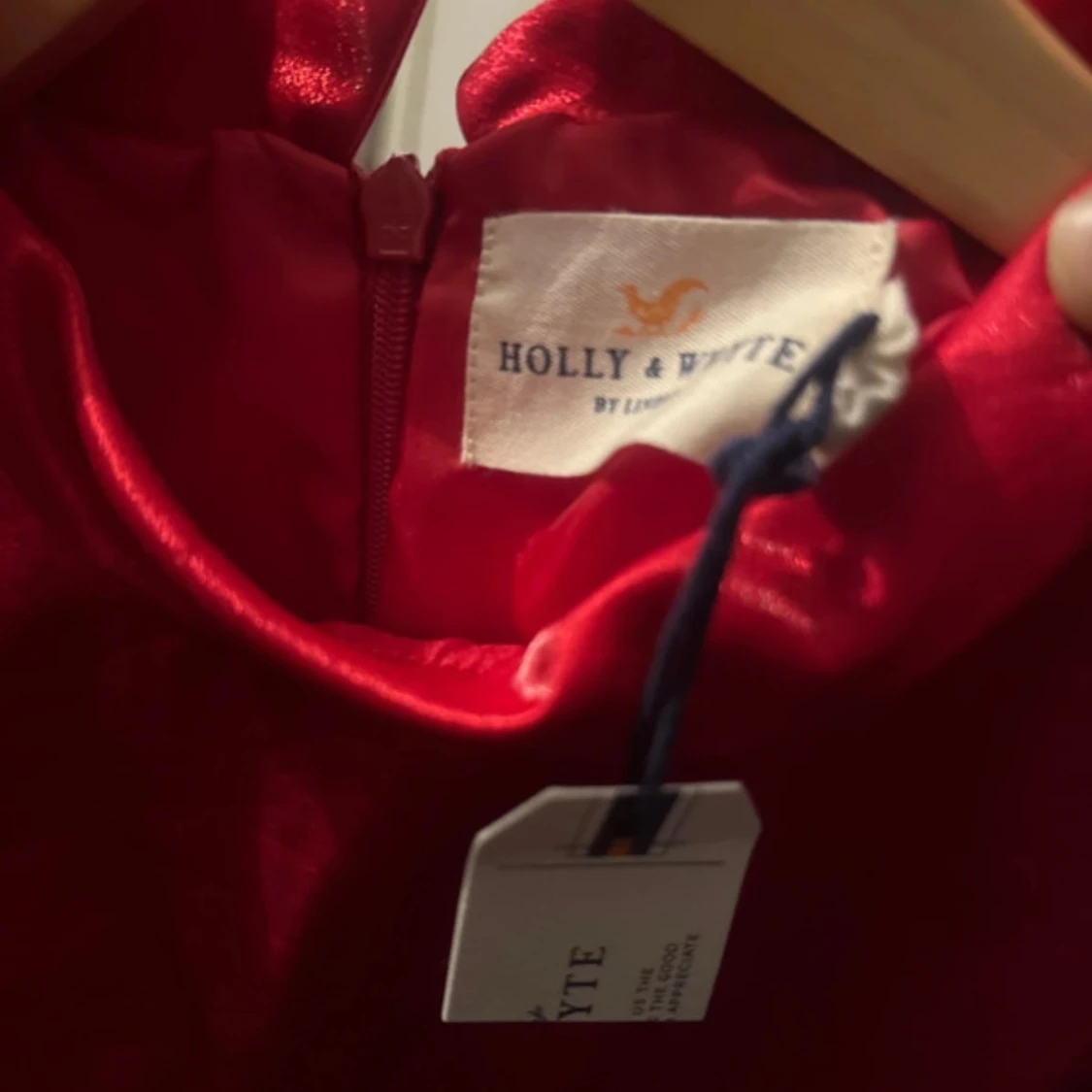 Röd klänning från Holly & White - 90