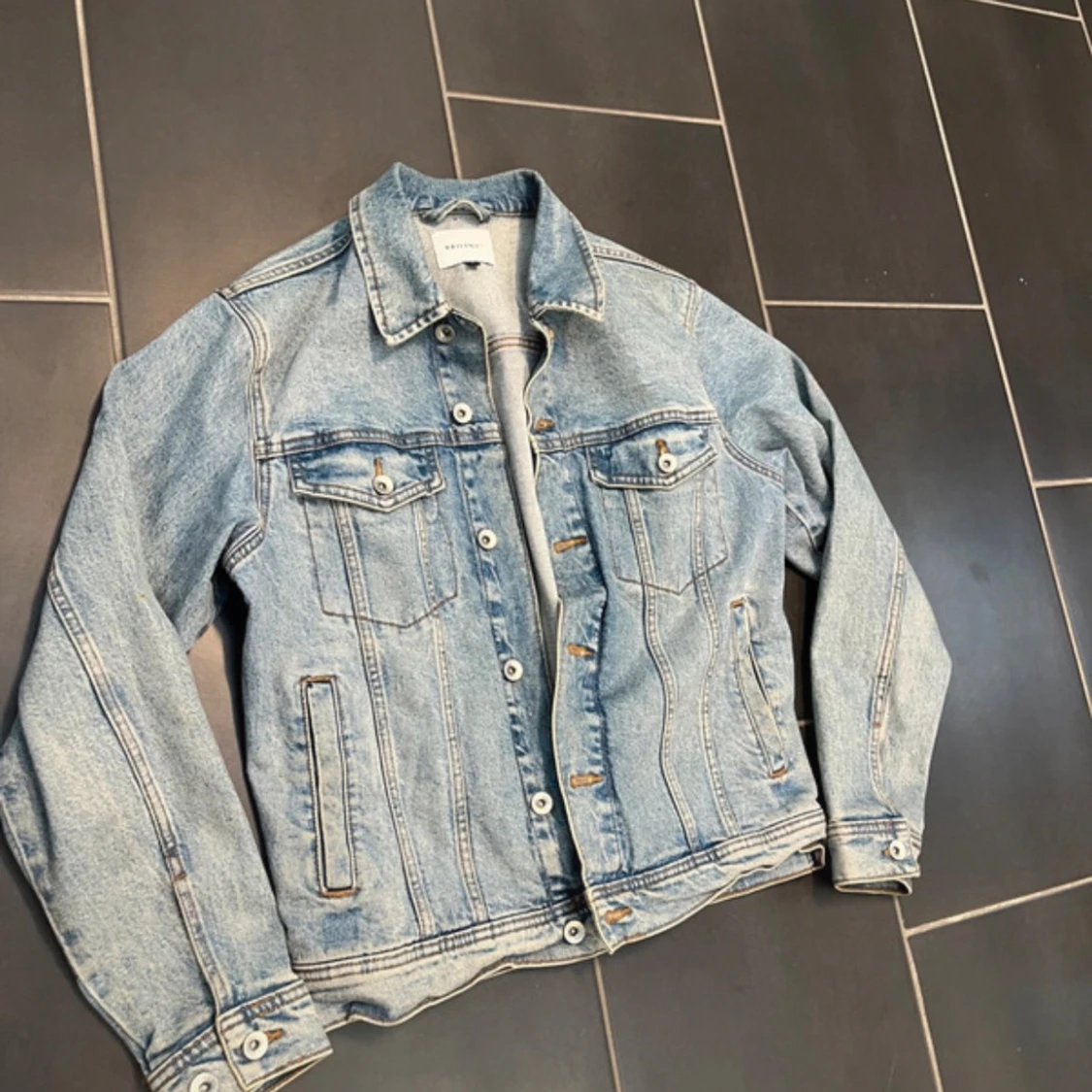 Blå jeansjacka från Vailent - 90