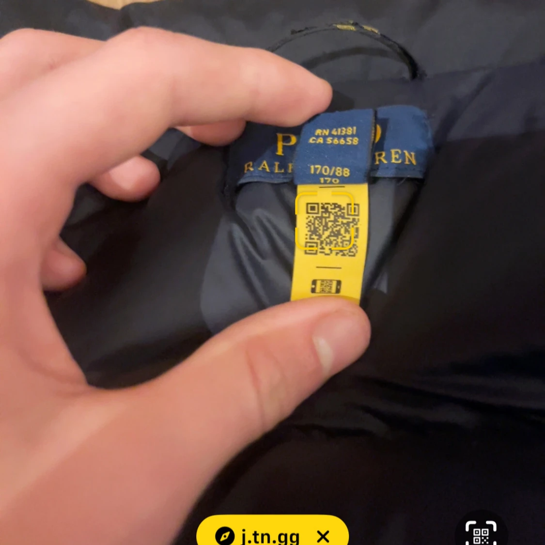 Svart dunväst från Ralph Lauren - 91