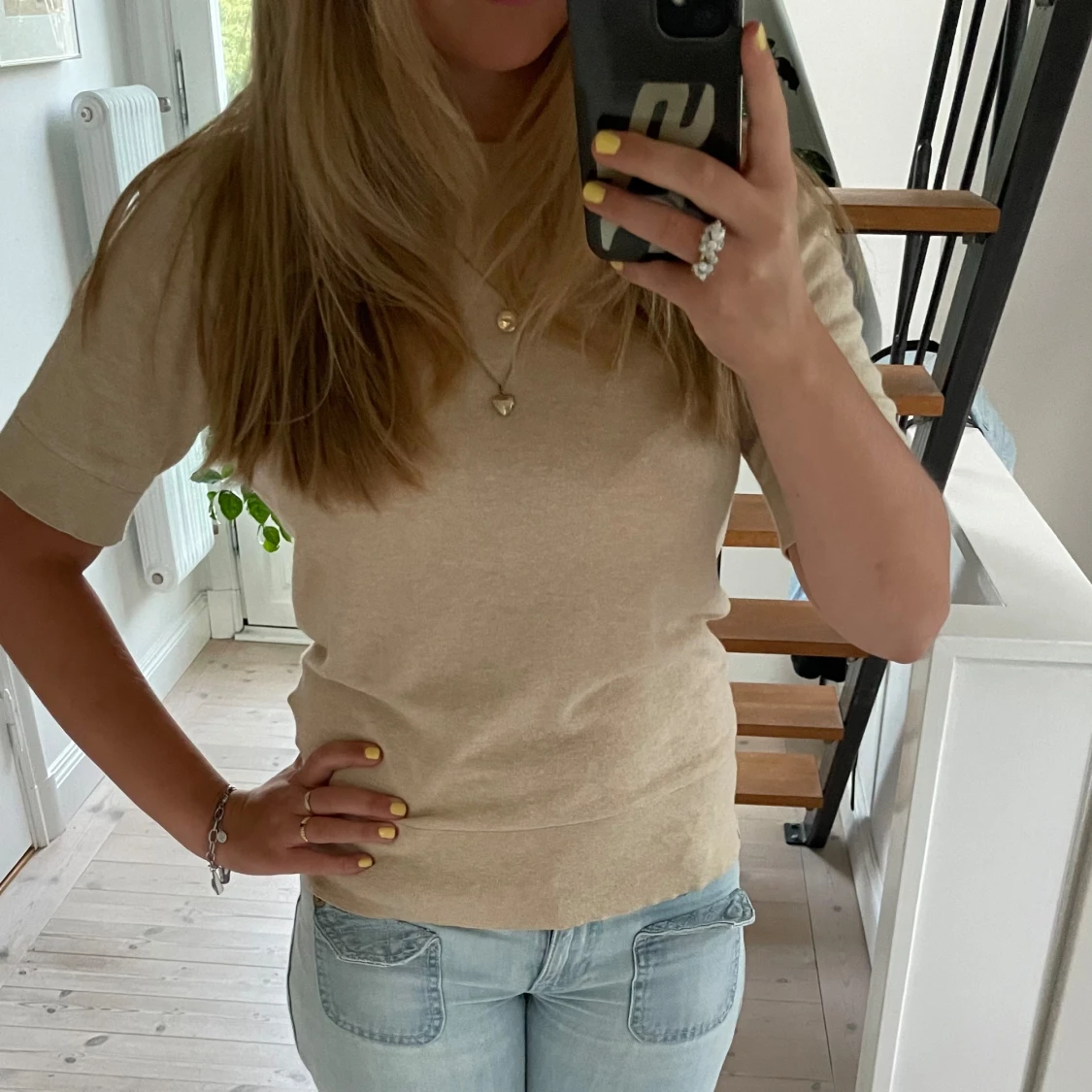 kortärmad tröja - 1