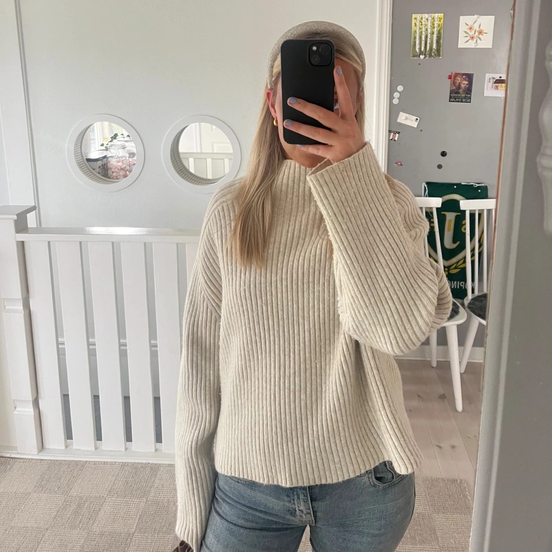 Stickad tröja  - 90