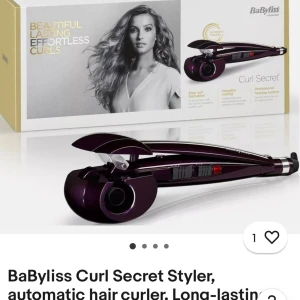 Babyliss locktång - Babyliss locktång, curl secret. Knappt använd och blivit liggandes därför säljer jag🌸