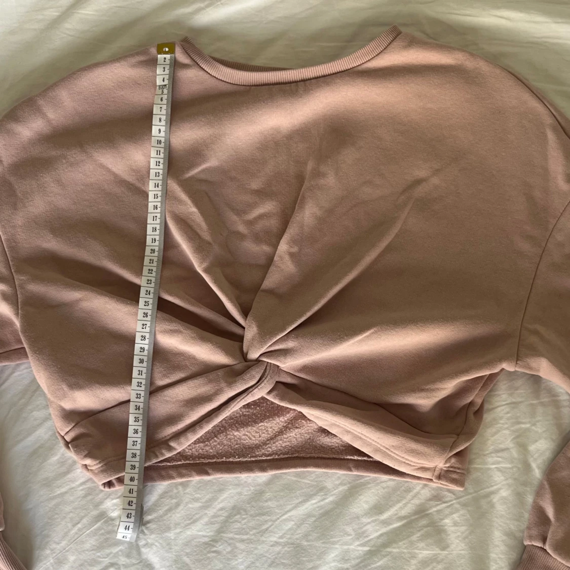 Rosa croppad sweatshirt  - 90