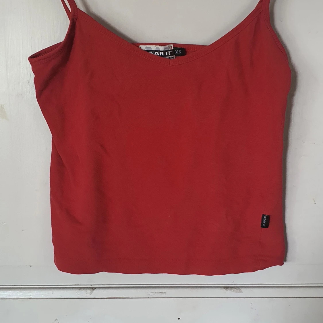 Röd linnetopp från Wear It