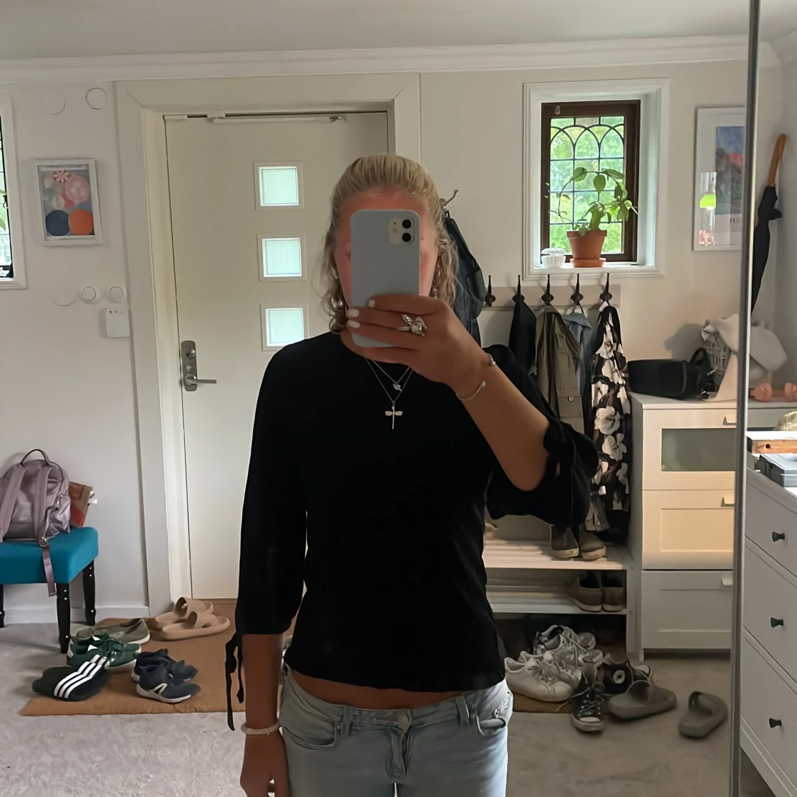 Trekvartsärmad tröja - 90