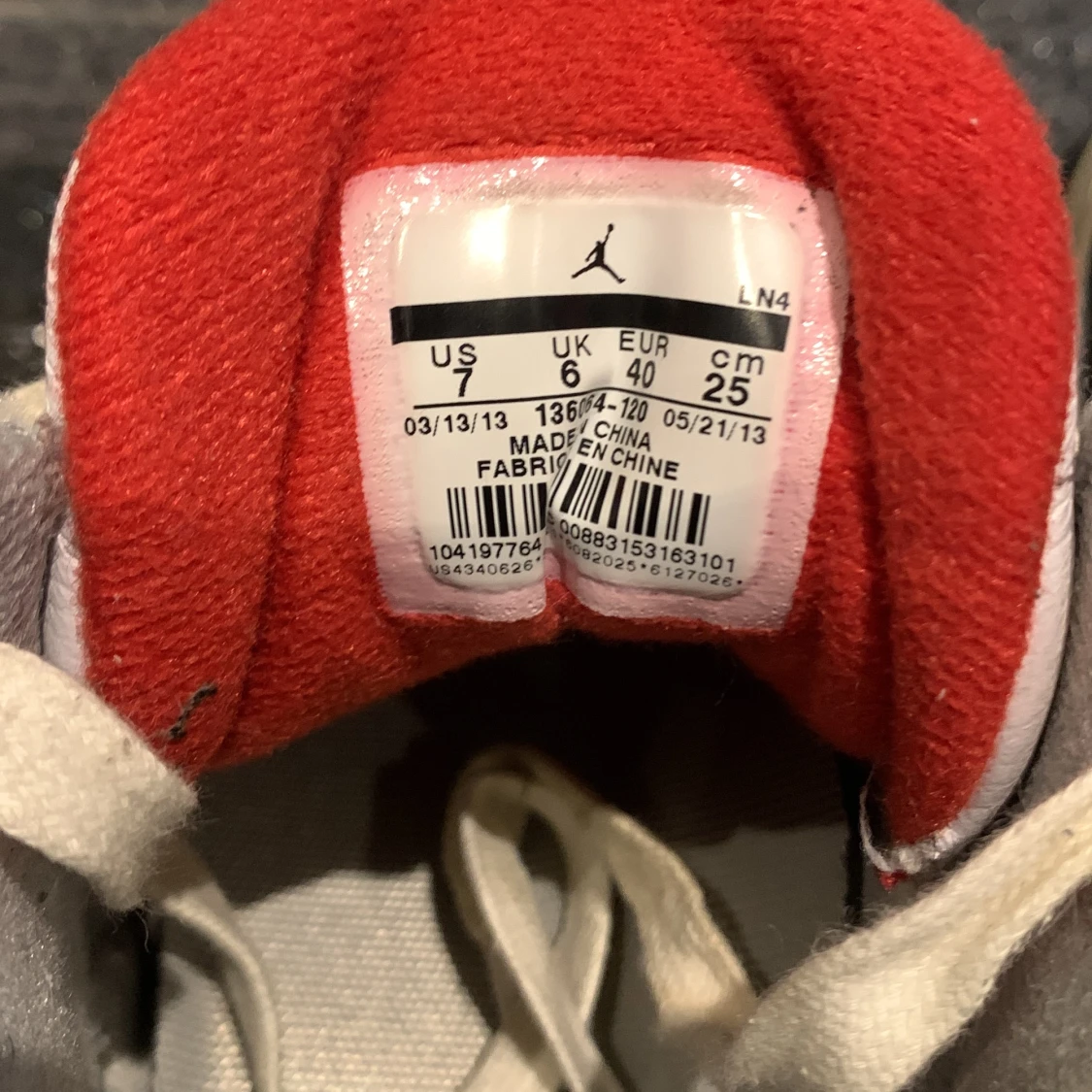 Air Jordan 3s Retro/Fire red - 92