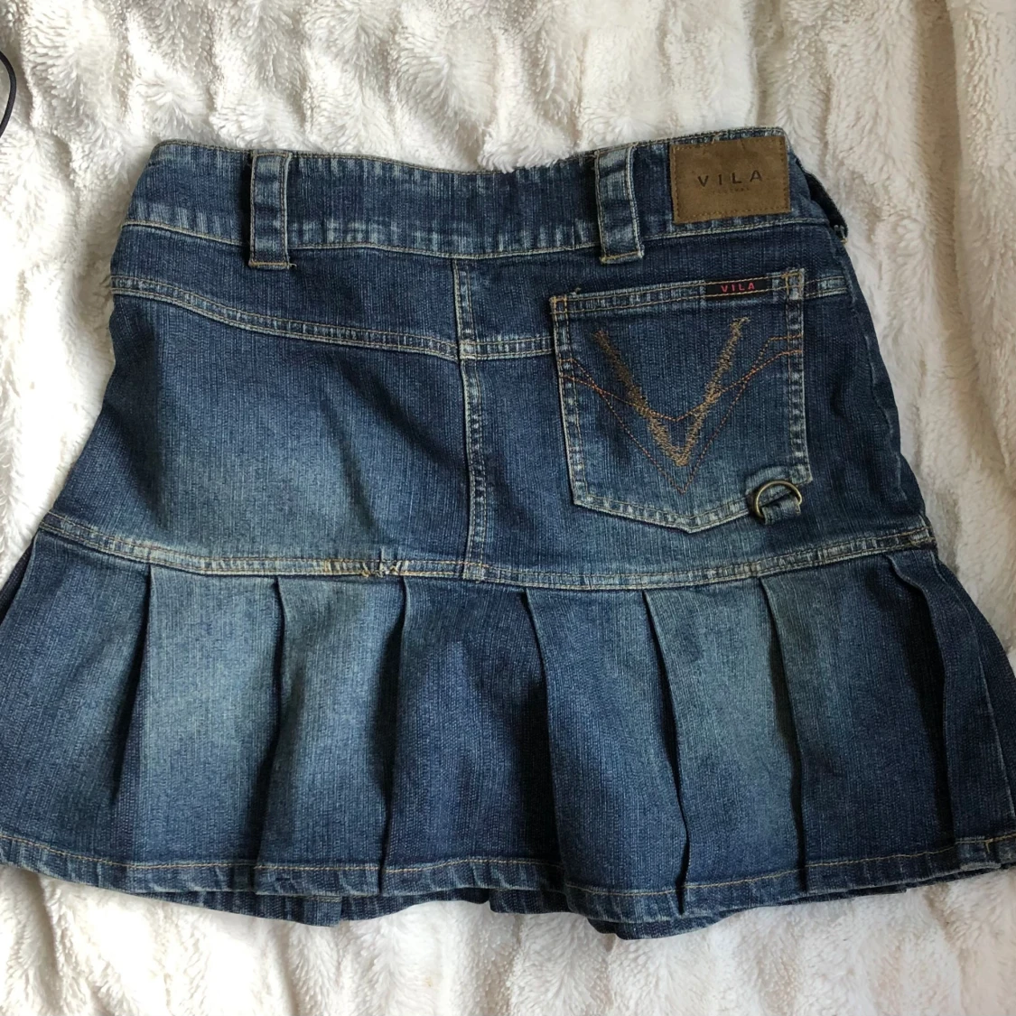 Lågmidjad Jeanskjol - 90