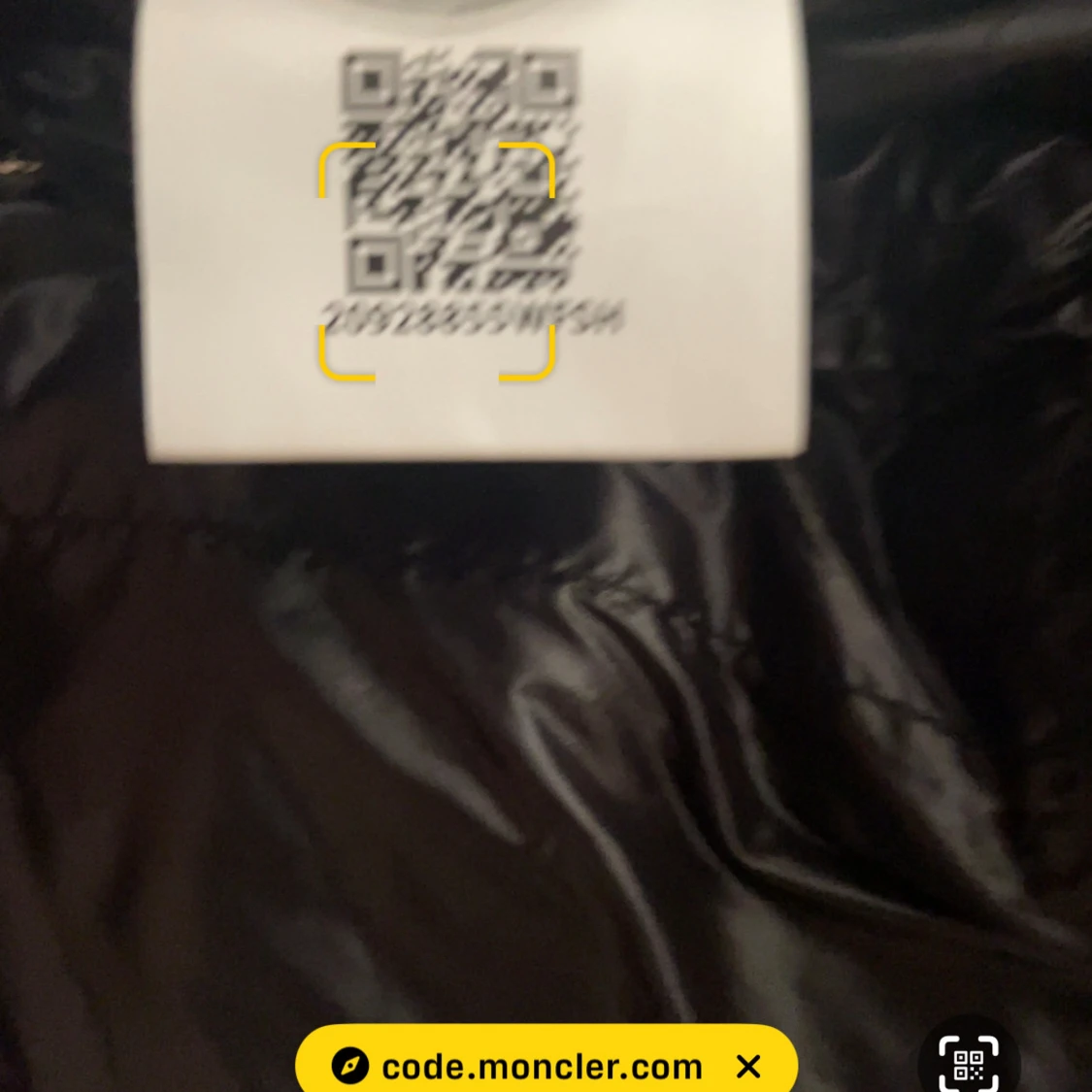 Svart pufferjacka från Moncler - 91